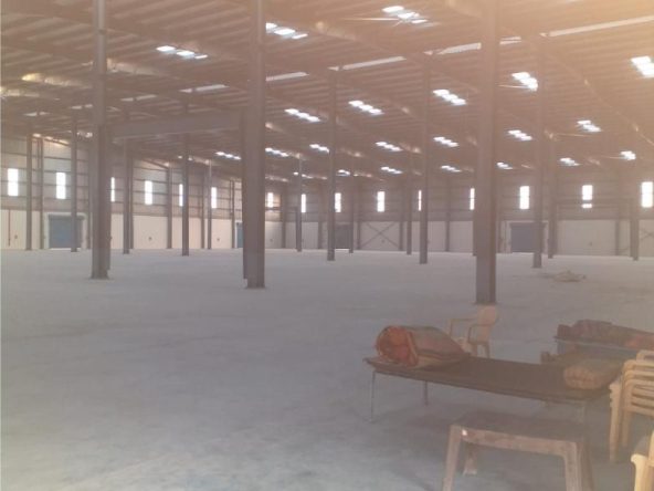 warehouse shed 50000 sq ft for lease rent in Hassangarh rohtak Haryana 1